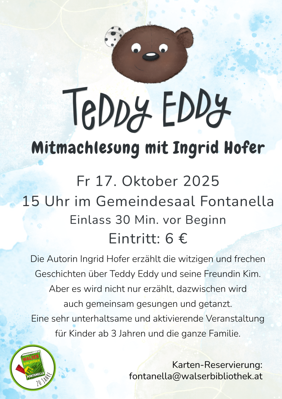 Einladung Kinderveranstaltung